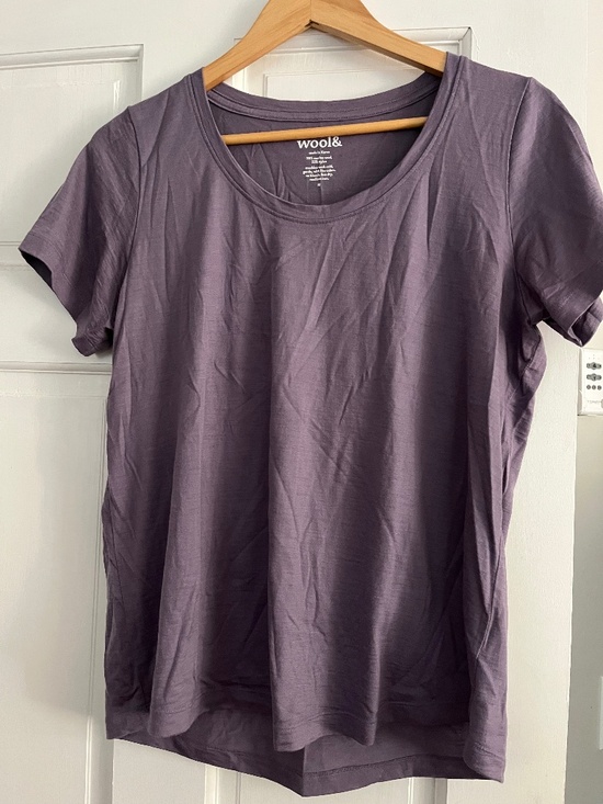 Wool& Tops - Wool& Stella Tee Purple Size M